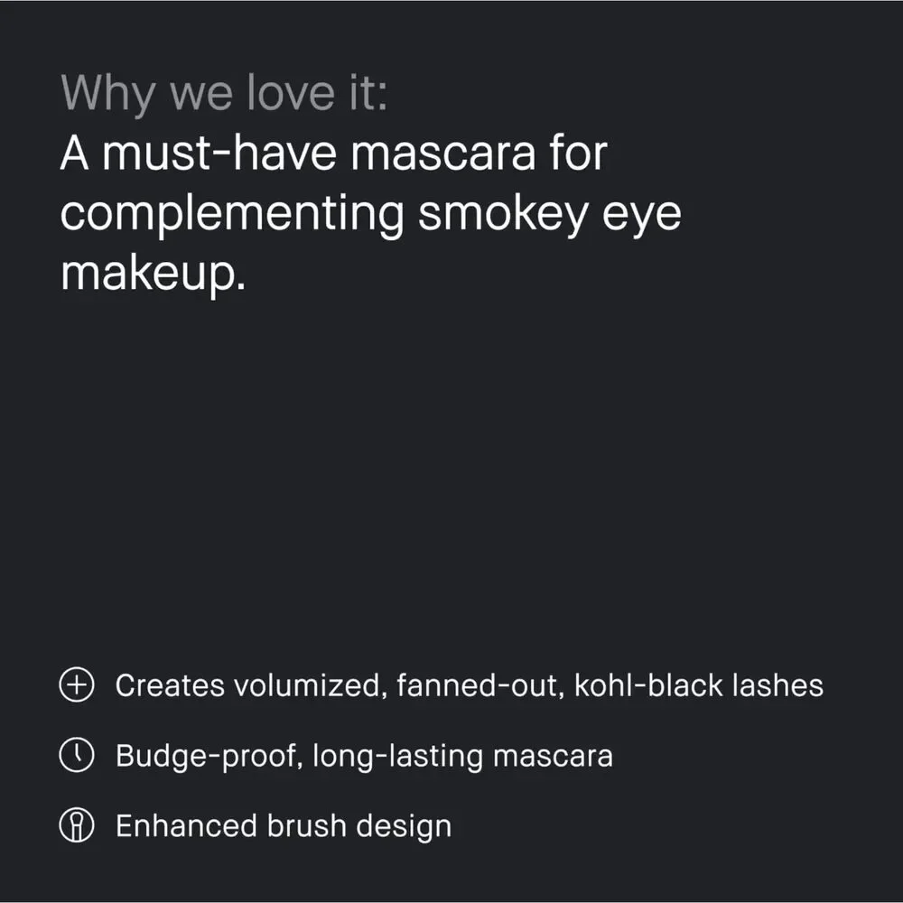 NIB Smokey Eye Volumizing Mascara - Bobbi Brown